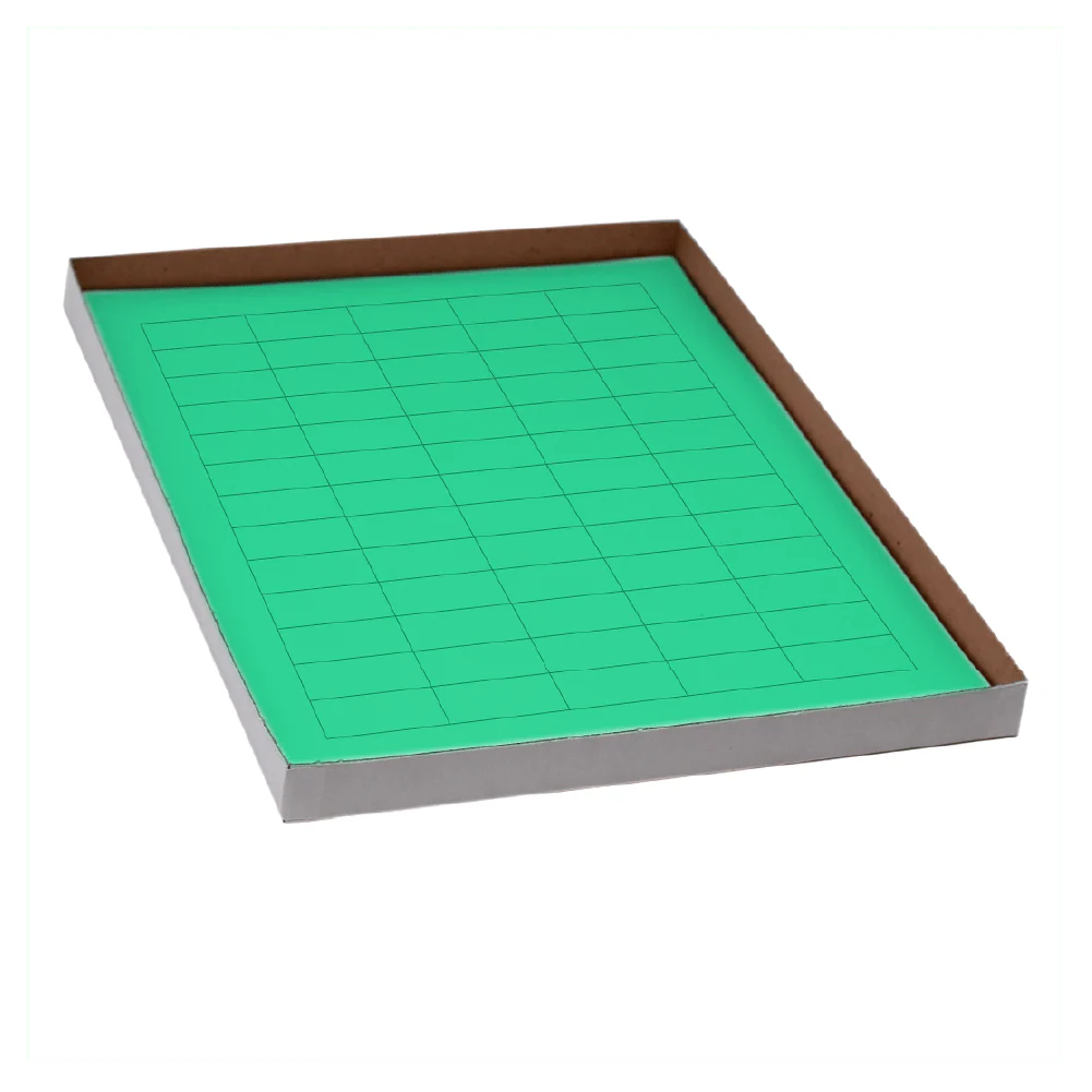 Globe Scientific Cryo Label Sheets for General Use with 20 Sheets, 60 Labels per Sheet - Image 3