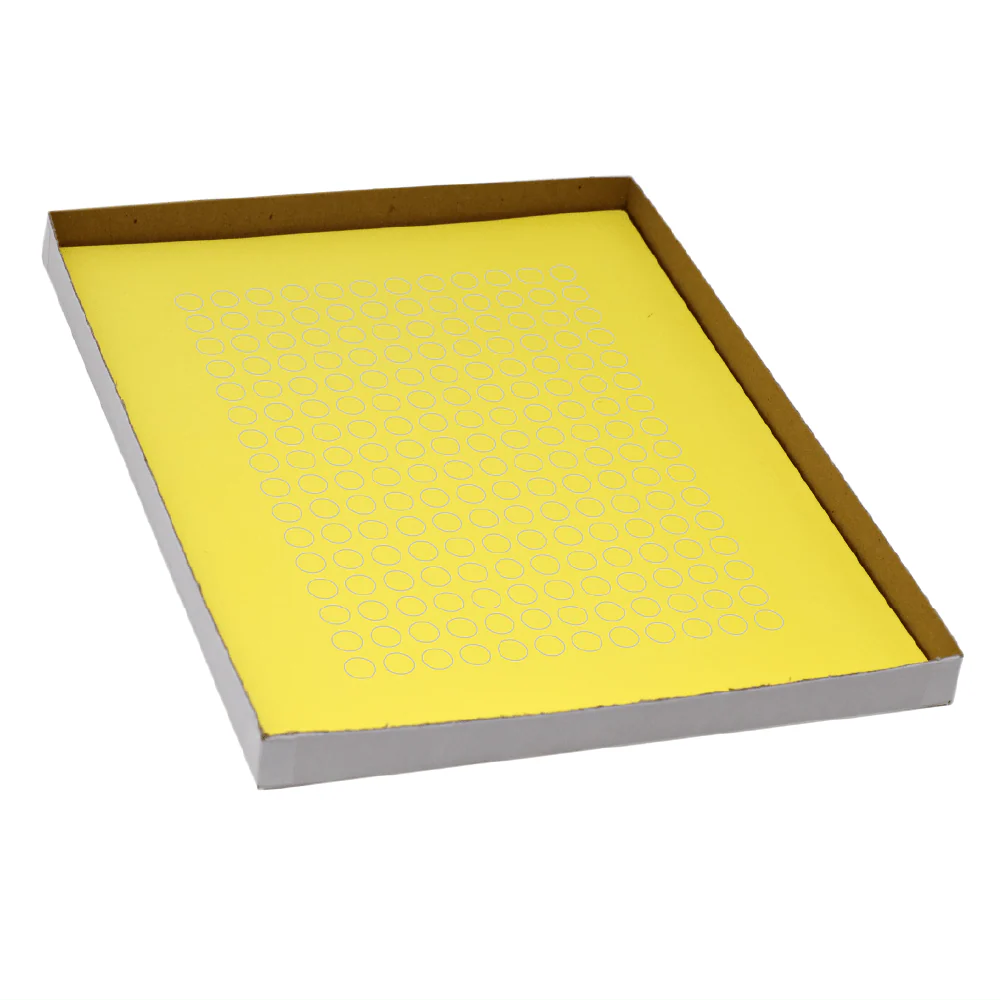 Globe Scientific Cryo Label Sheets for 0.5-1.5mL Tubes with 20 Sheets, 192 Labels per Sheet - Image 7