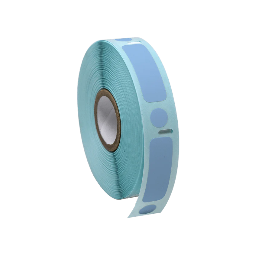 Globe Scientific Cryo Direct Thermal Label/Dot Combo Roll for 2.0mL Tubes - Image 2