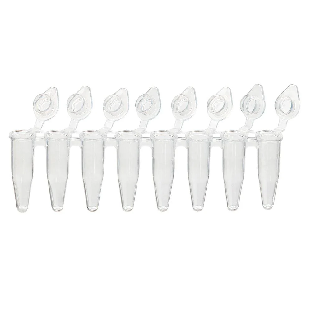 Globe Scientific Individual PCR Tube with Dome Cap, Clear - Image 5