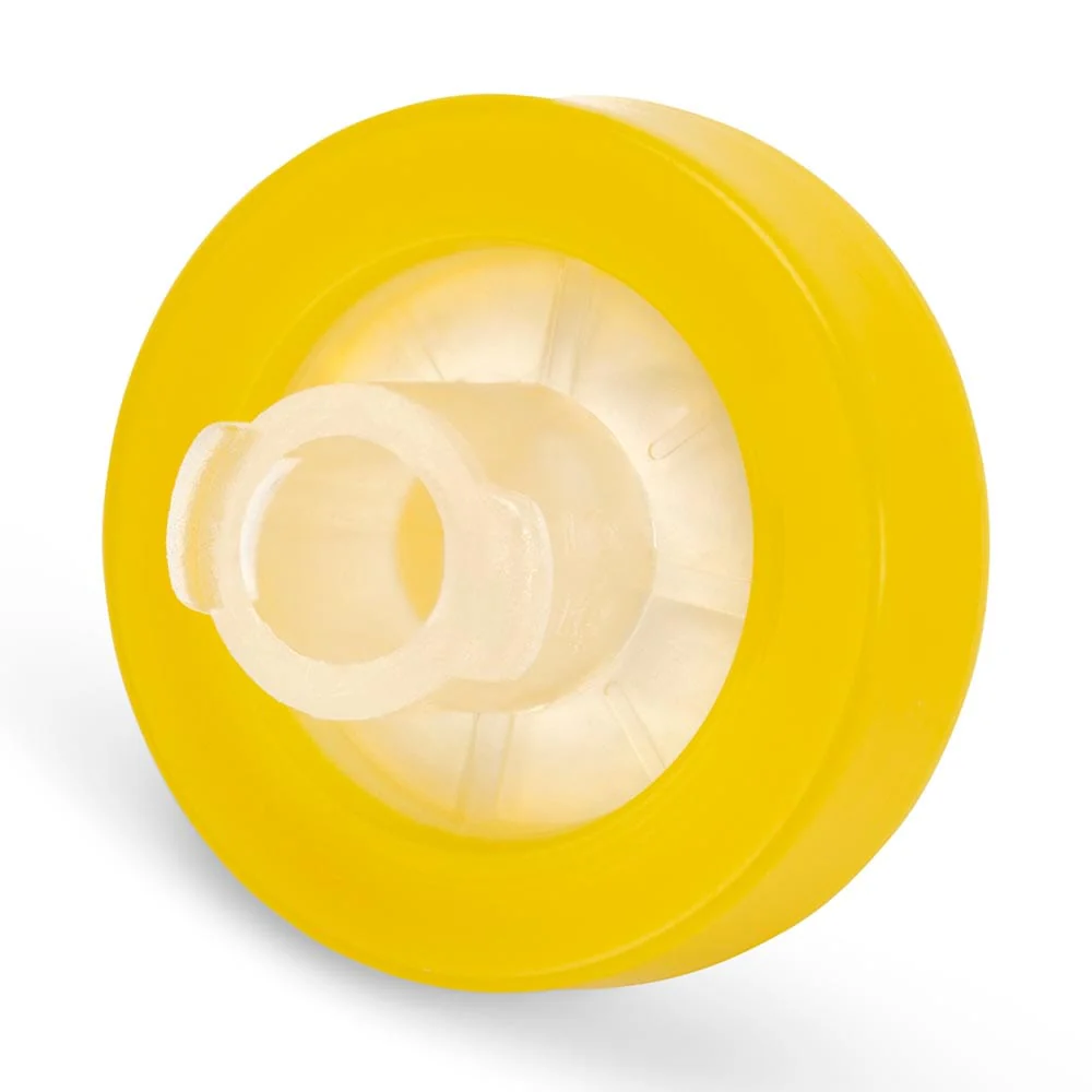Globe Scientific Syringe Filter, Nylon Membrane, 0.22?m Porosity, 13mm Diameter, PP Housing, STERILE, Individually Wrapped
