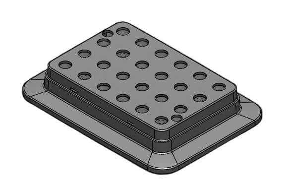 Scilogex 0.5mL x 24 block, 8.1mm dia. x 26mm depth - Image 5