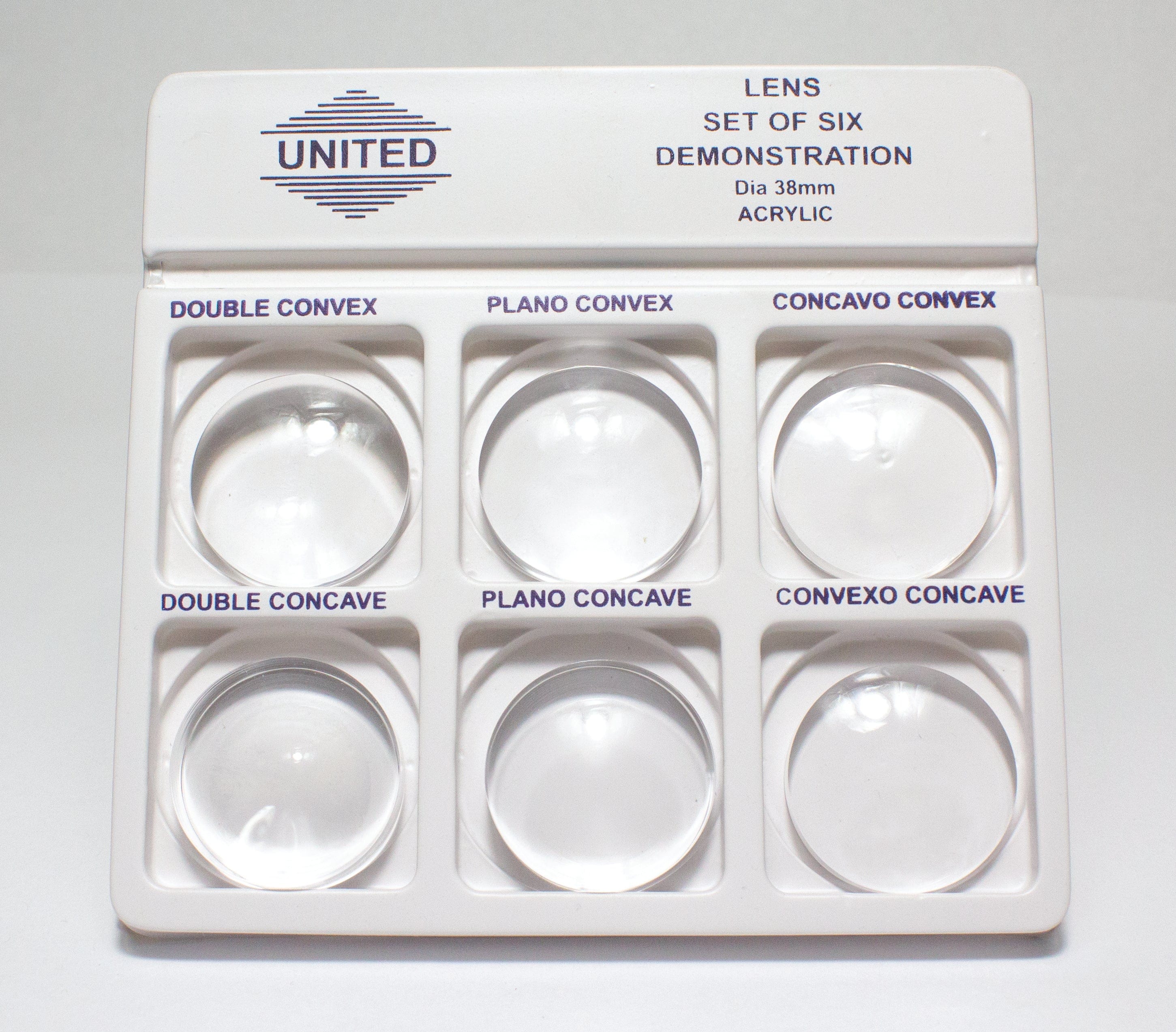 United Scientific™ 38 MM DEMONSTRATION LENS SET - Image 2