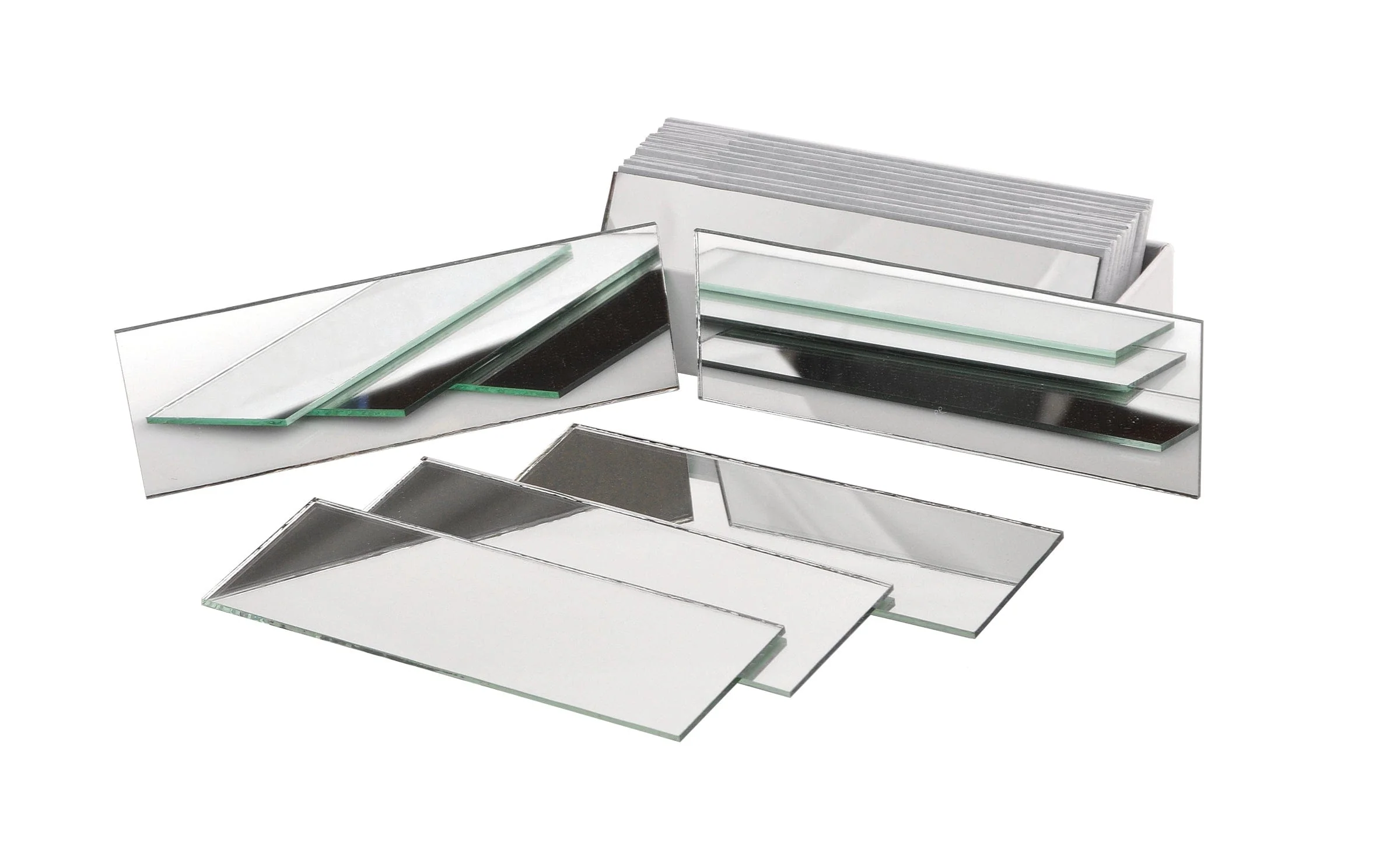 United Scientific™ PLANE GLASS MIRROR STRIPS