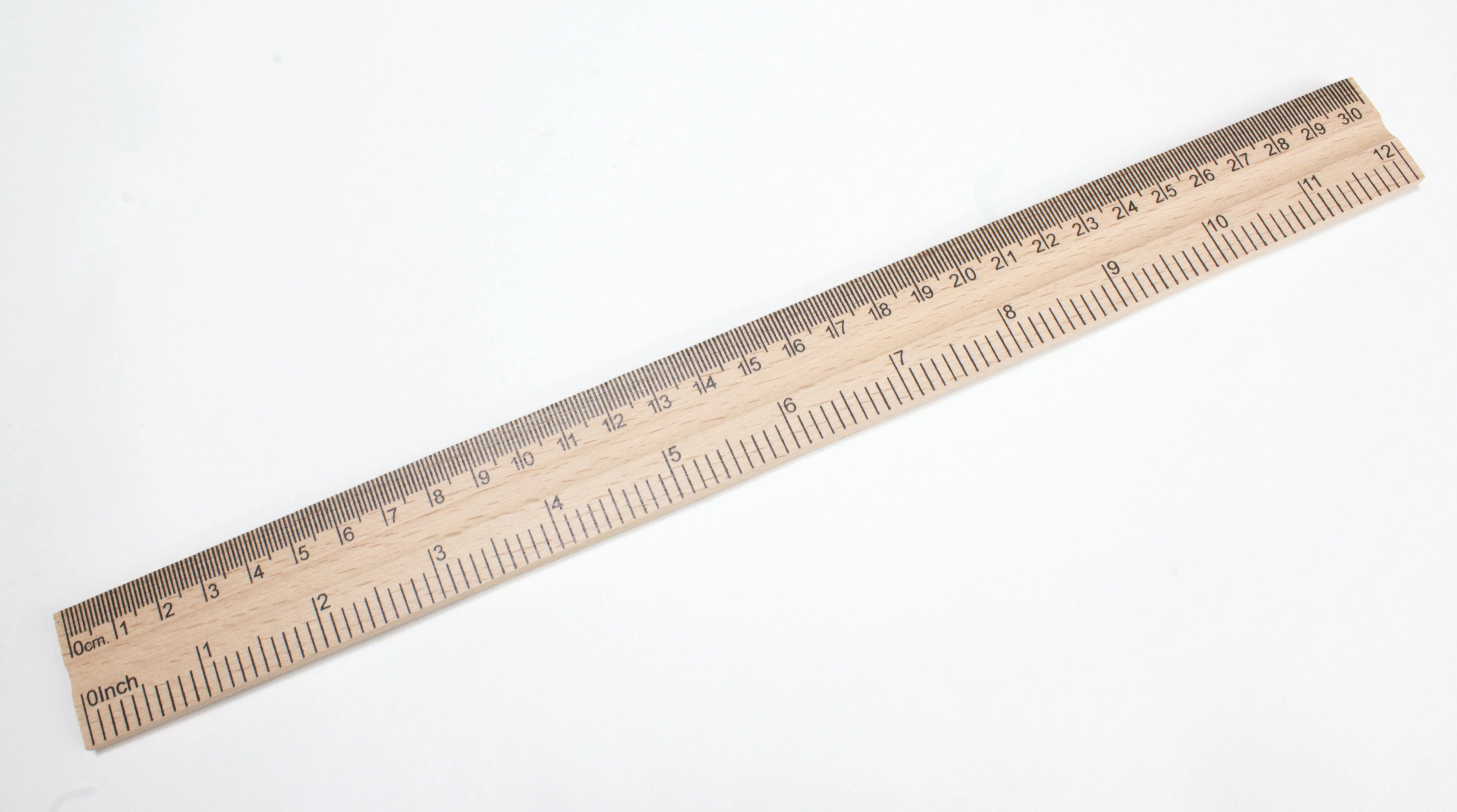 United Scientific™ WOODEN RULER