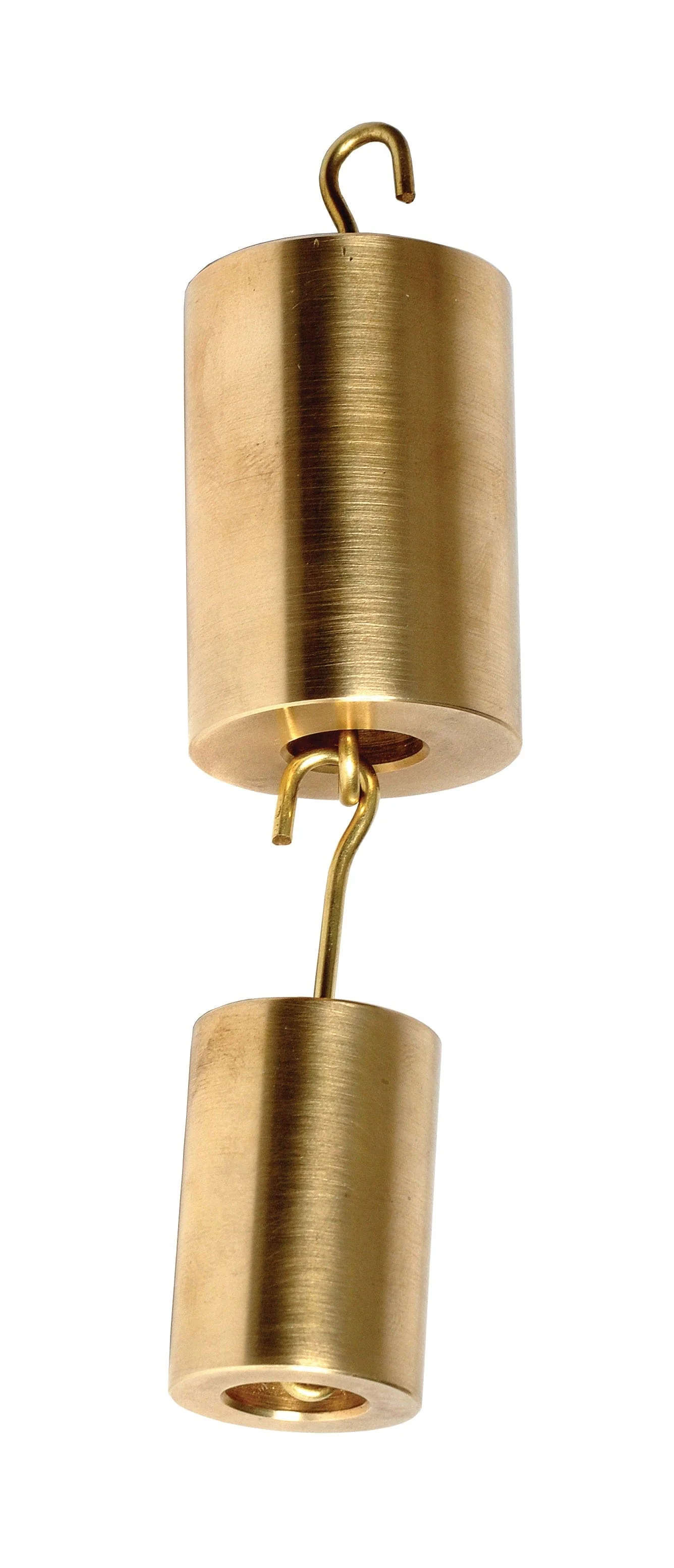 United Scientific Hooked Double-Ended Brass Weight Set Of 9 - Image 2