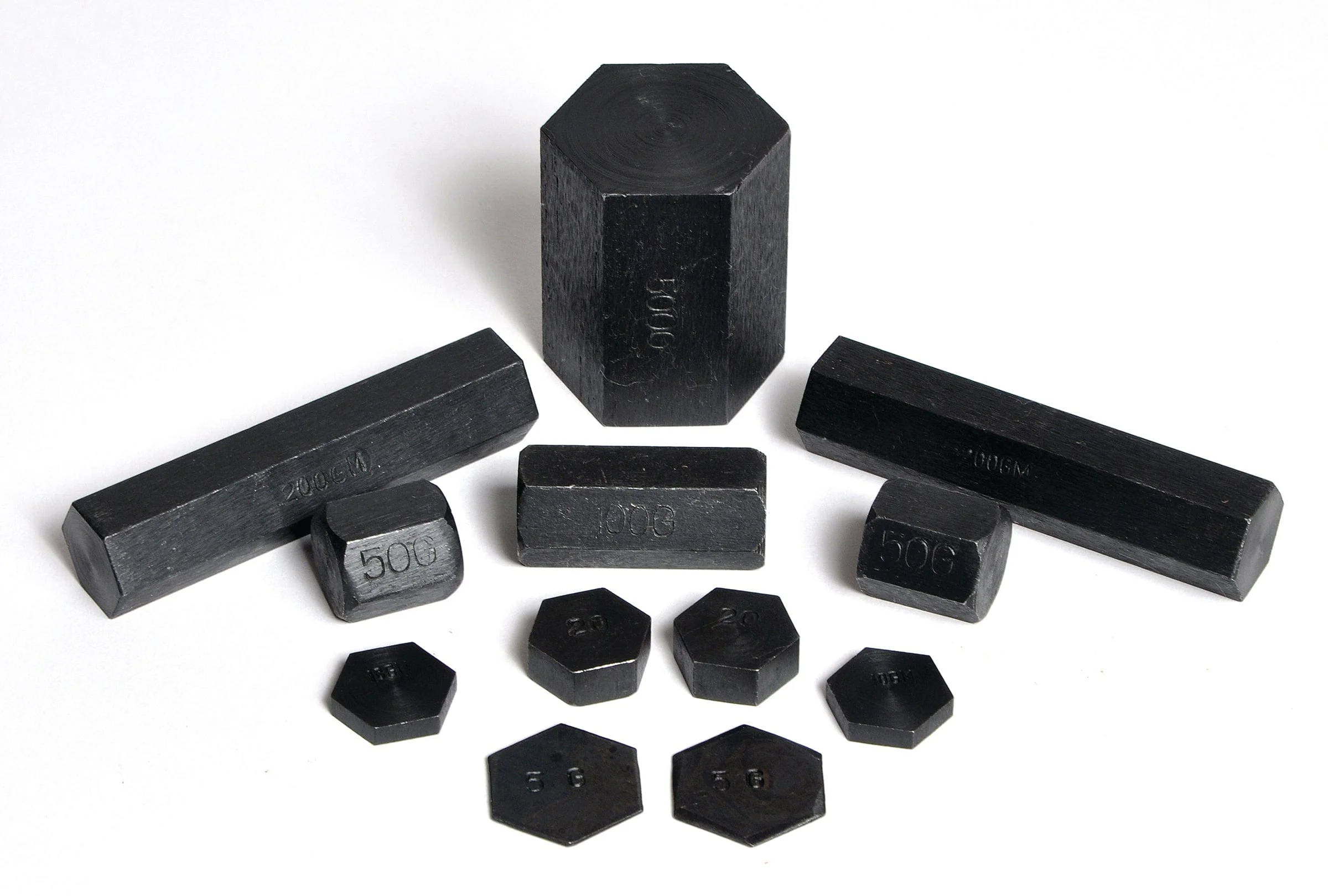 United Scientific™ HEXAGONAL WEIGHT SET