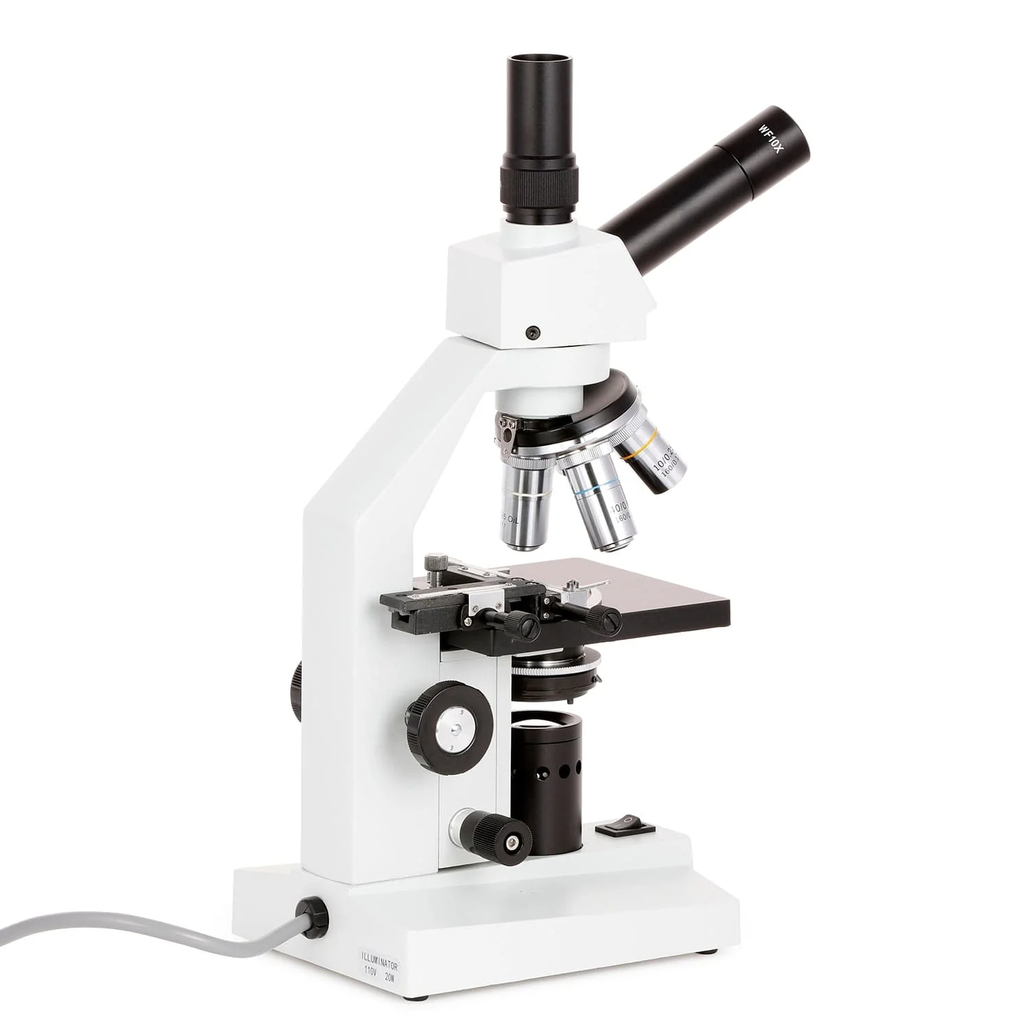 40X-1000X Dual-View Compound Microscope with Mechanical Stage - Image 3