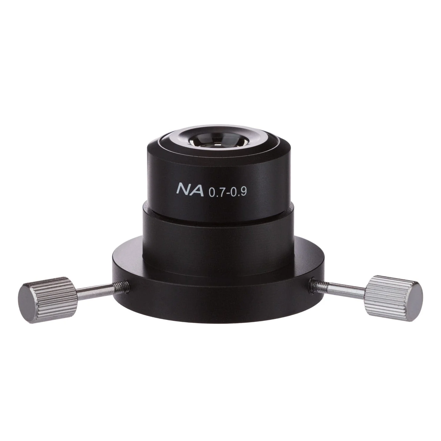 AmScope Dry & Oil Darkfield Condenser & Plan Iris Objective Set for Compound Microscopes - Image 3