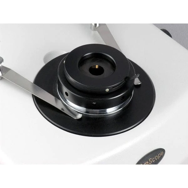 AmScope Darkfield Condenser with Iris for Stereo Microscopes - Image 2