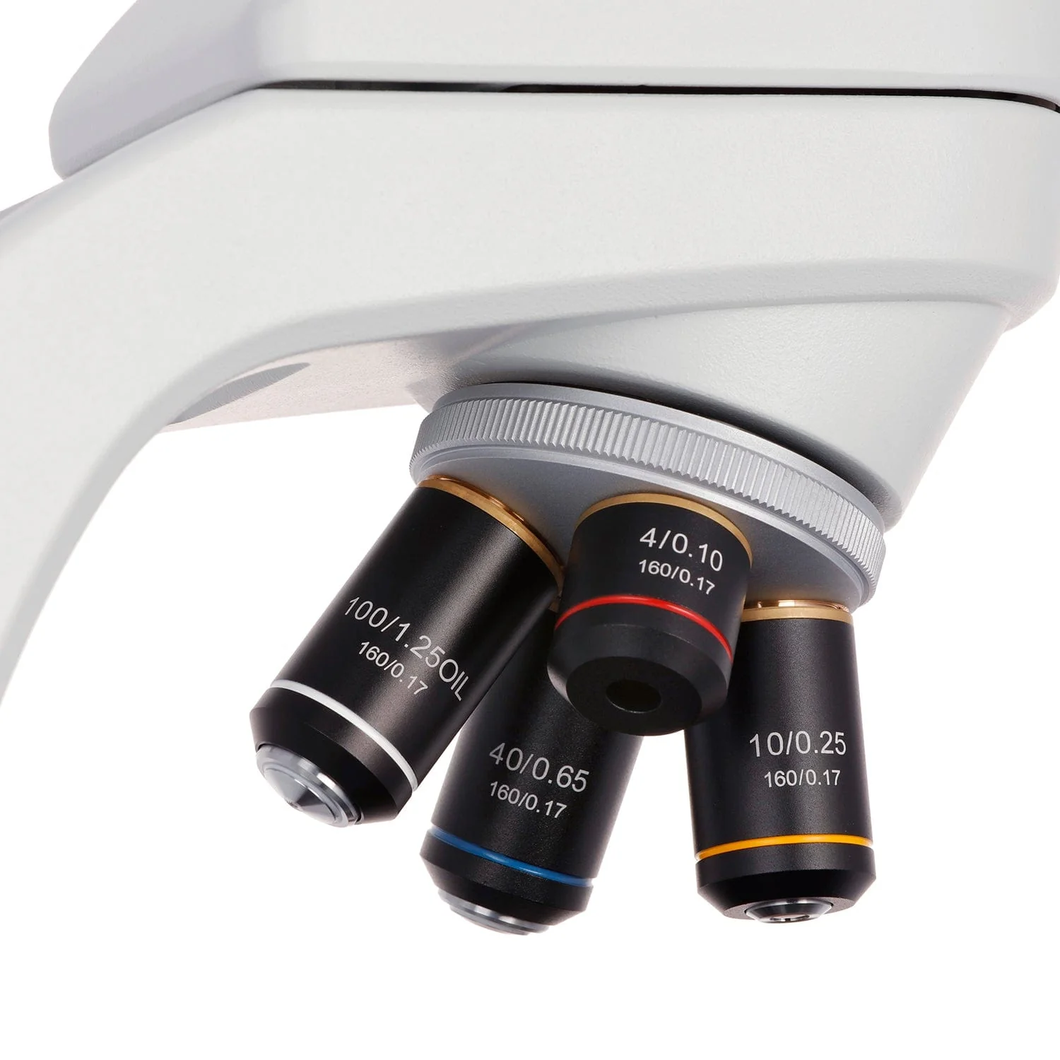AmScope EduPro EDU550 Series Binocular Compound Microscope with 2-layer mechanical stage and 3W LED illumination - Image 7