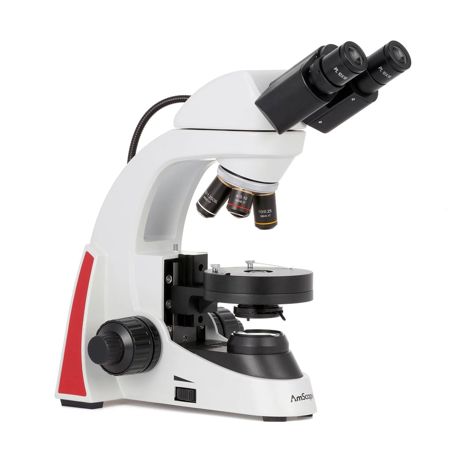 AmScope EduPro EDU55 Series Binocular Multi-purpose Microscope with 3W LED illumination - Image 6