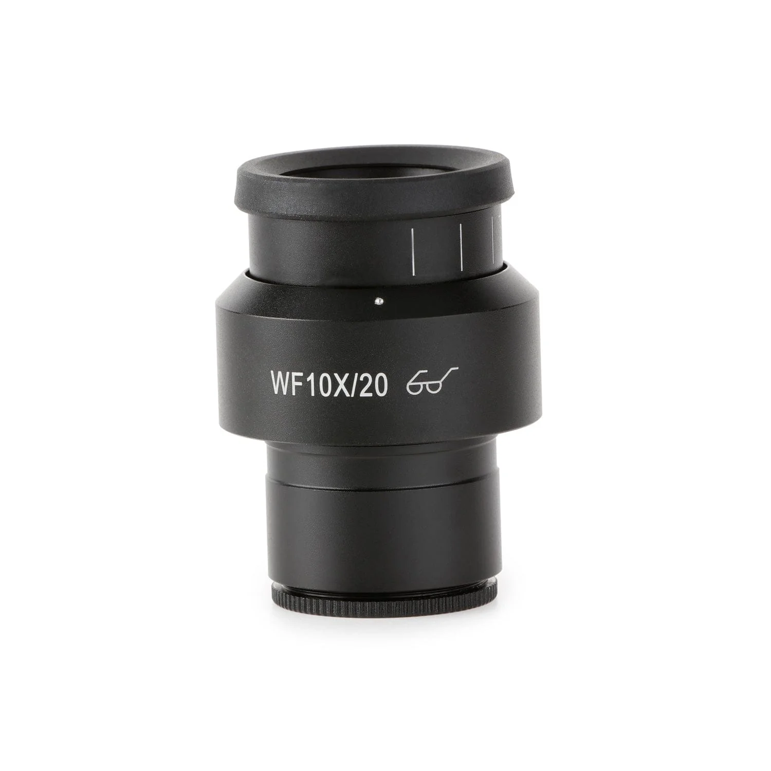 AmScope Focusable Extreme Widefield 10X Microscope Eyepiece w/ Reticle (30mm) - Image 2