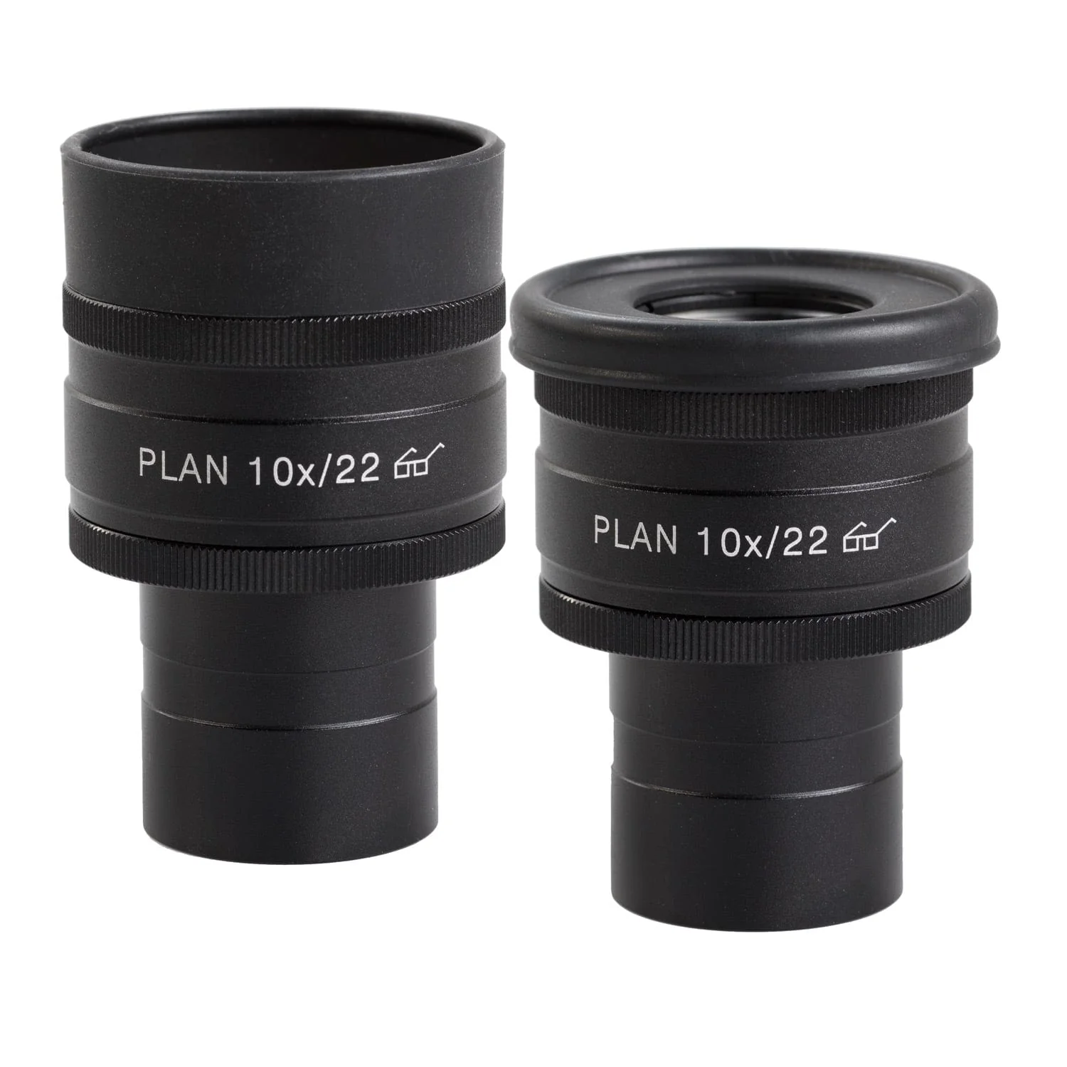 AmScope 10X Focusable Plan Eyepieces for 30mm Ocular Ports