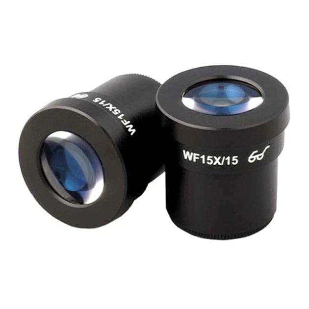 AmScope Super Wide Field 15X Microscope Eyepieces (30mm)