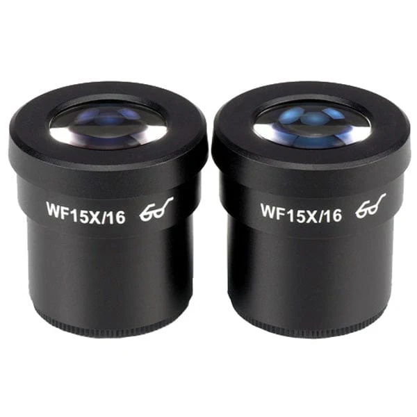 AmScope Pair of Extreme Widefield 15X Eyepieces (30mm)