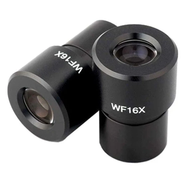 AmScope Pair of 16X Widefield Microscope Eyepieces 23mm