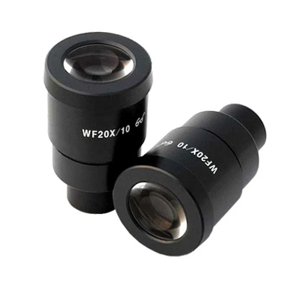 AmScope Pair of Super Widefield 20X Microscope Eyepieces (30mm)