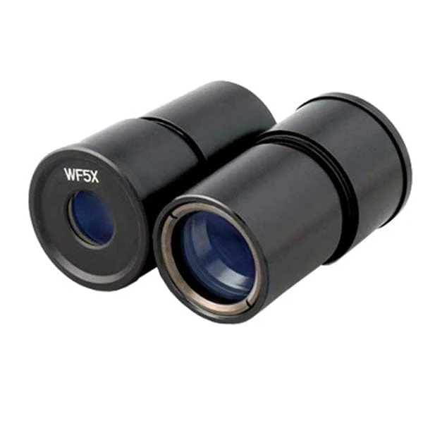 AmScope Pair of WF5X Microscope Eyepieces (30.5mm)