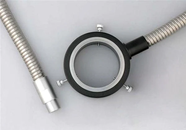 AmScope Fiber Optic Ring Light Attachment For Microscope Illuminator - Image 2