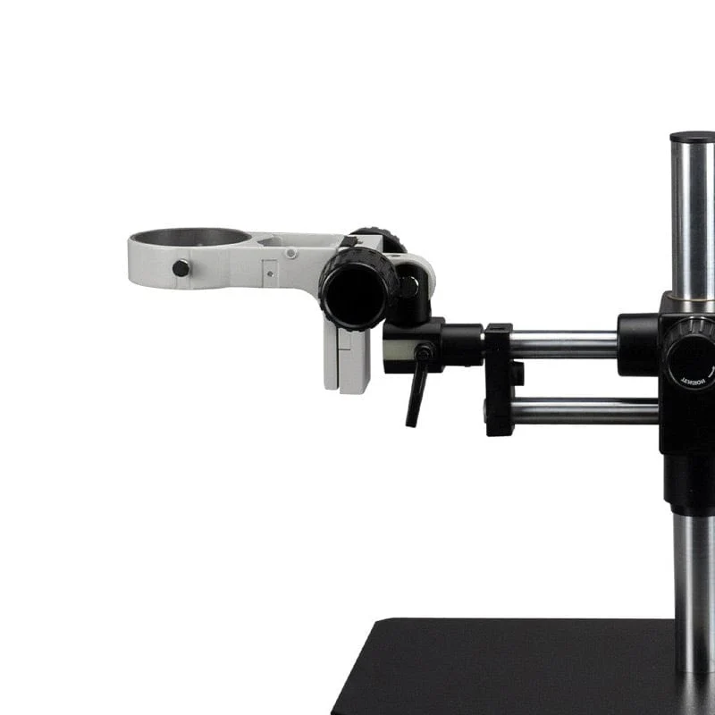 AmScope Stereo Microscope Focus Block with 76mm Collar, 5/8in Mounting Pin, Lamp Slot - Image 2