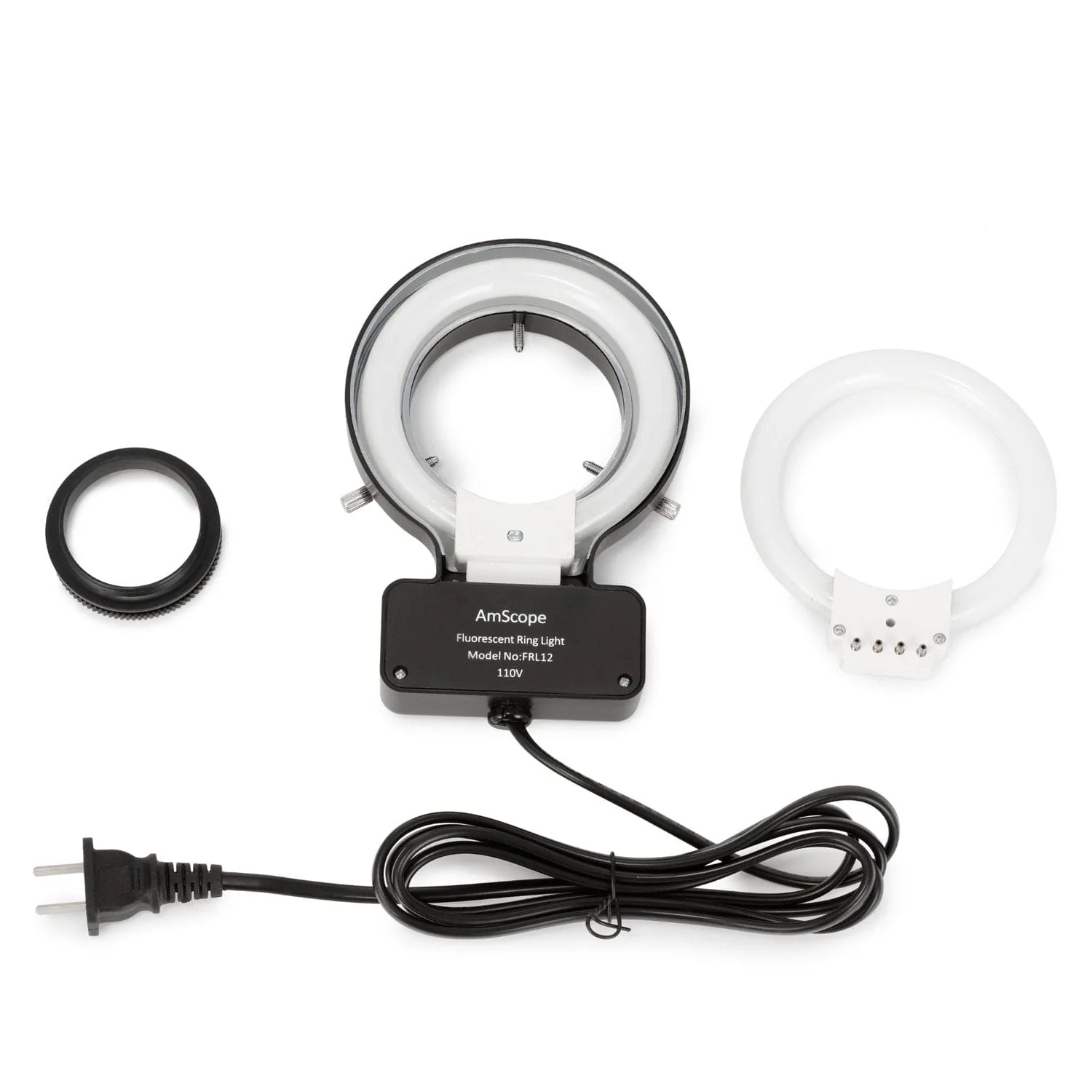 AmScope 12W Microscope Fluorescent Ring Light
