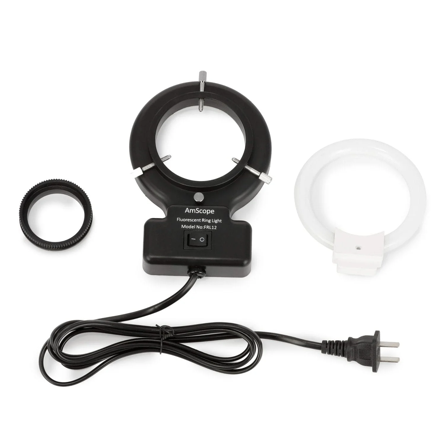 AmScope 12W Microscope Fluorescent Ring Light - Image 2