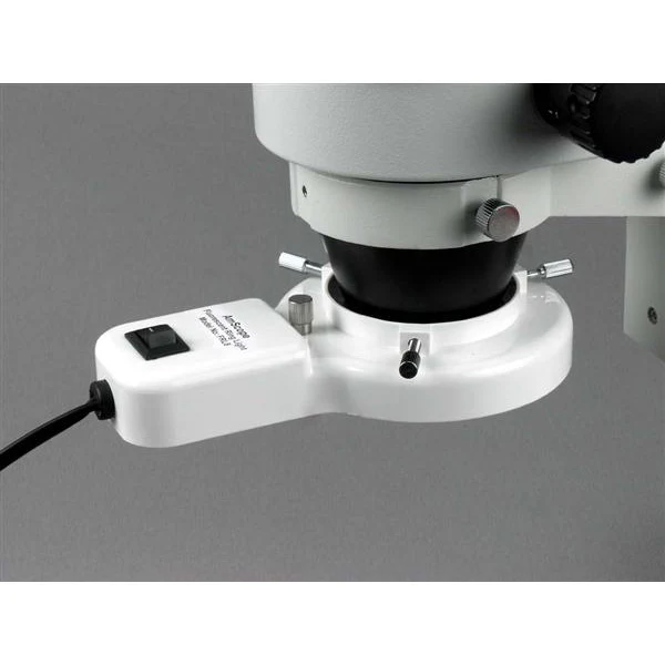 AmScope 8W Stereo Microscope Fluorescent Ring Light + Adapter - Image 3