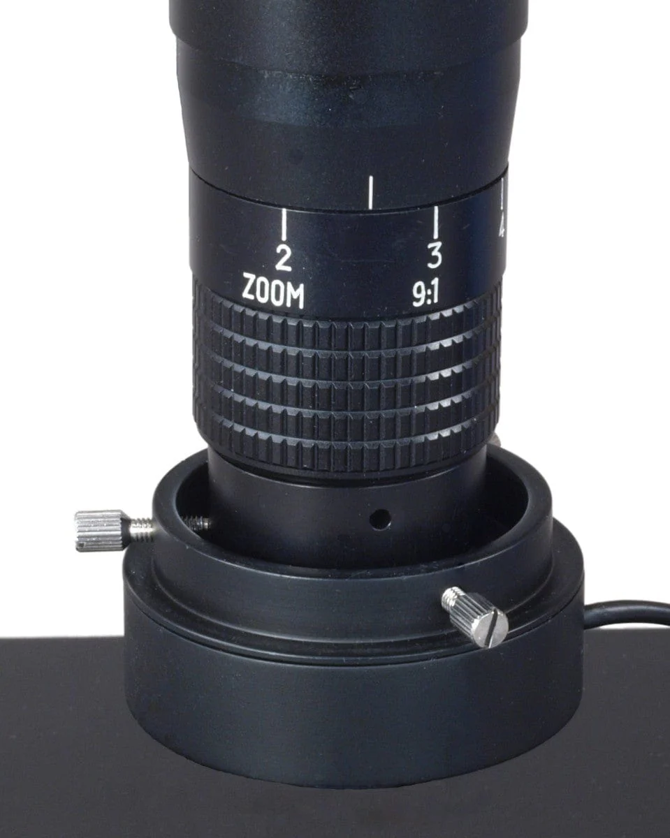 OMAX Video Inspection Zoom Digital Microscope 11X-102X Magnification with 8" LCD Monitor and 96-LED Ring Light - Image 5