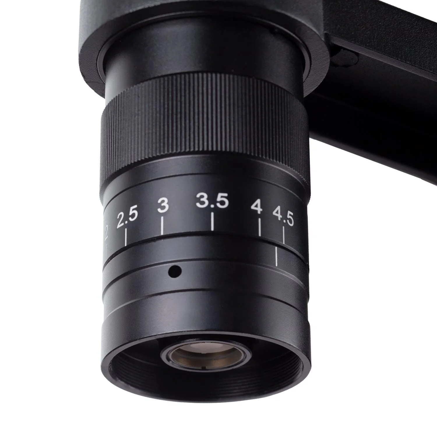 AmScope H600 Series Zoom-magnification Industrial Inspection Monocular Stero Microscope 0.7X-4.5X Magnification on Pillar Stand with C-mount - Image 2