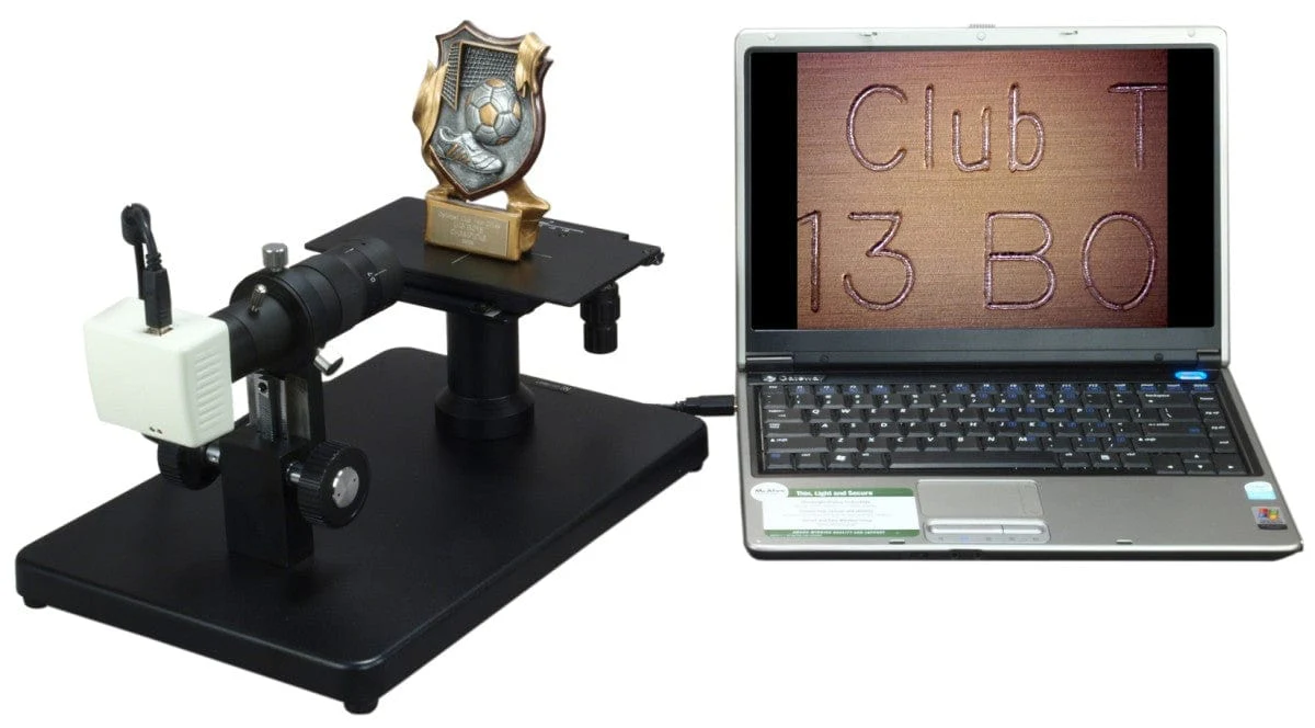 OMAX 0.7X-4.5X Lateral Zoom Industrial Inspection Microscope - Image 4