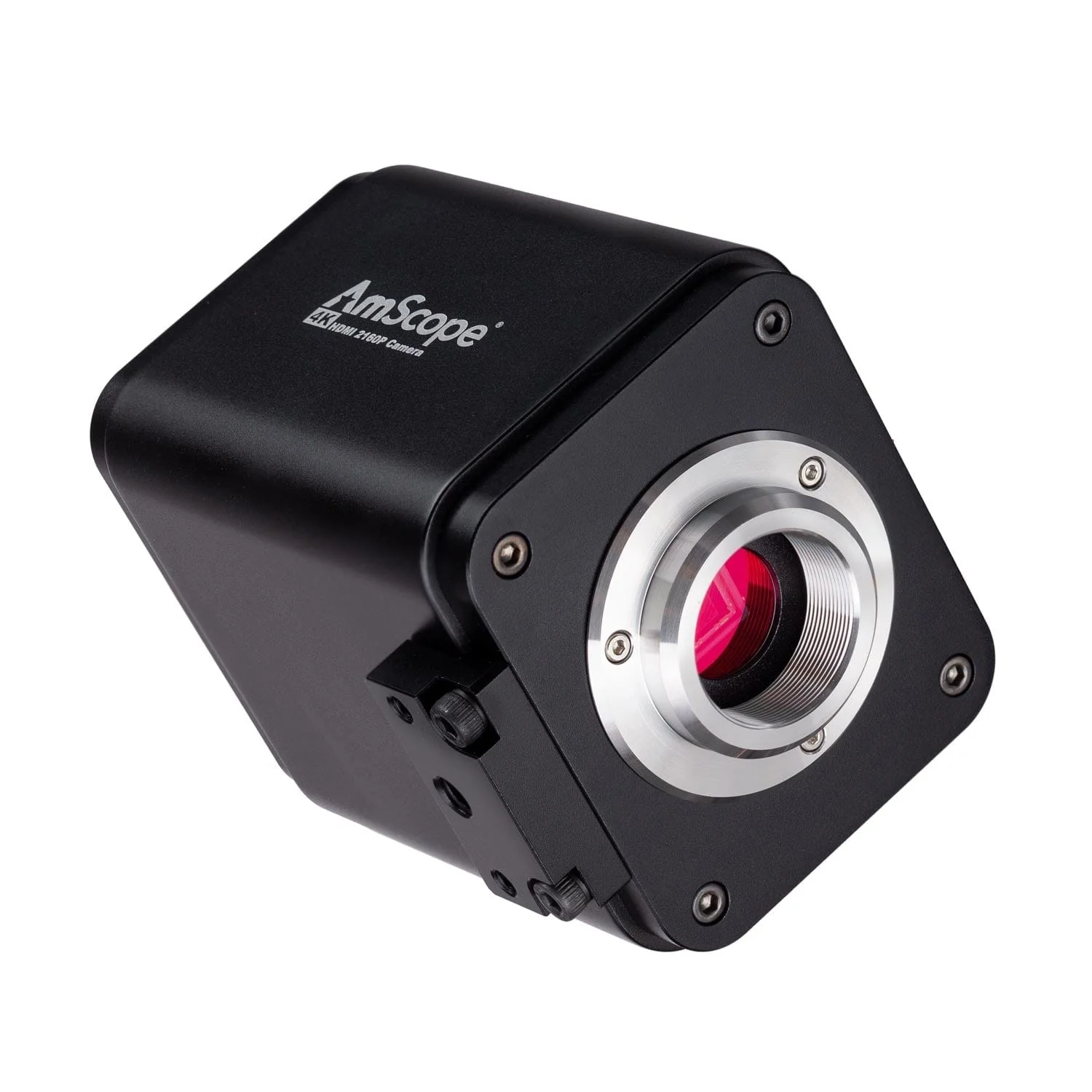 AmScope HD Series 4K 60fps 8.3MP HDMI, LAN, Wi-Fi Color BSI CMOS C-mount Microscope Camera for Stand-alone and PC Imaging - Image 2