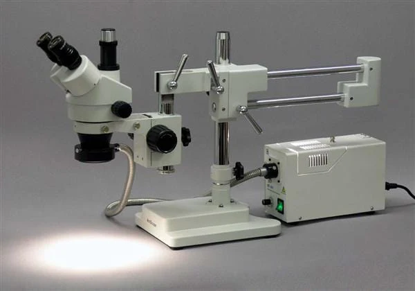 AmScope 150W Fiber Optic Microscope Ring Illuminator 220V Version - Image 4