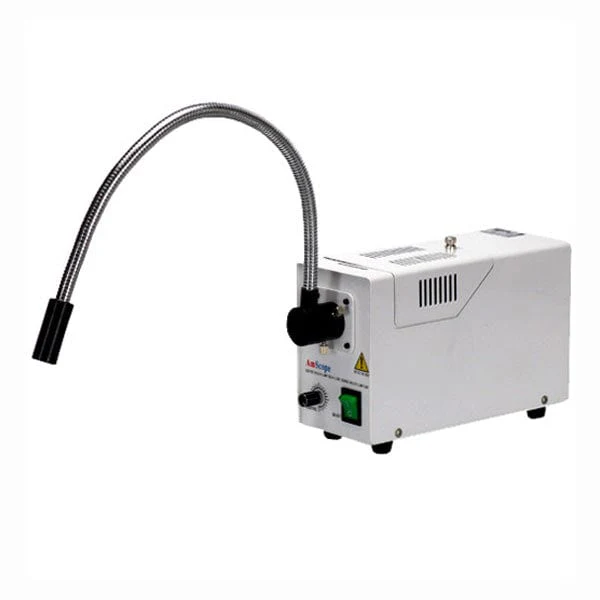 AmScope 150W Fiber Optic Single Gooseneck Microscope Illuminator for Stereo Microscopes - Image 7