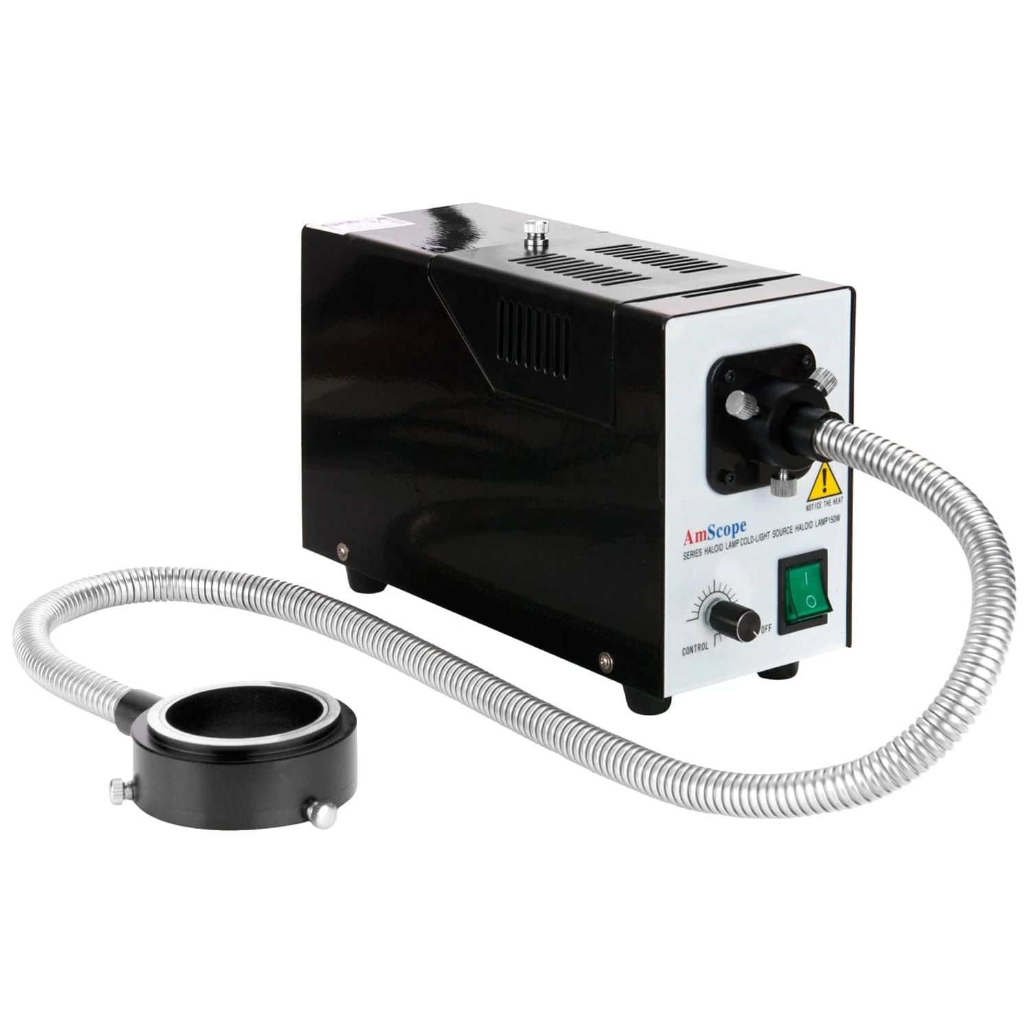 AmScope Fiber Optical Microscope Illuminator 150W Light Source - Image 4
