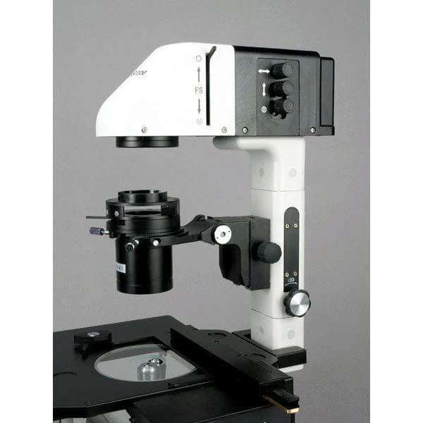 AmScope IN480 Series Inverted Infinity-corrected Phase-contrast Trinocular Compound Microscope 40X-900X Magnification with Koehler Illumination and 8MP USB 2.0 Camera - Image 4
