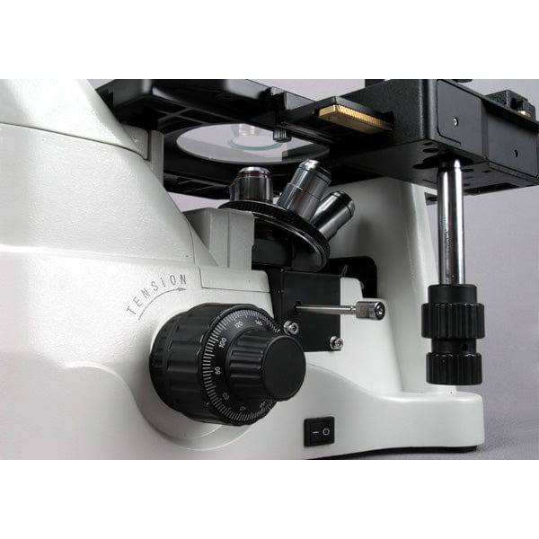 AmScope IN480 Series Inverted Infinity-corrected Phase-contrast Trinocular Compound Microscope 40X-1200X Magnification with Koehler Illumination + 9MP USB 2.0 Camera - Image 4