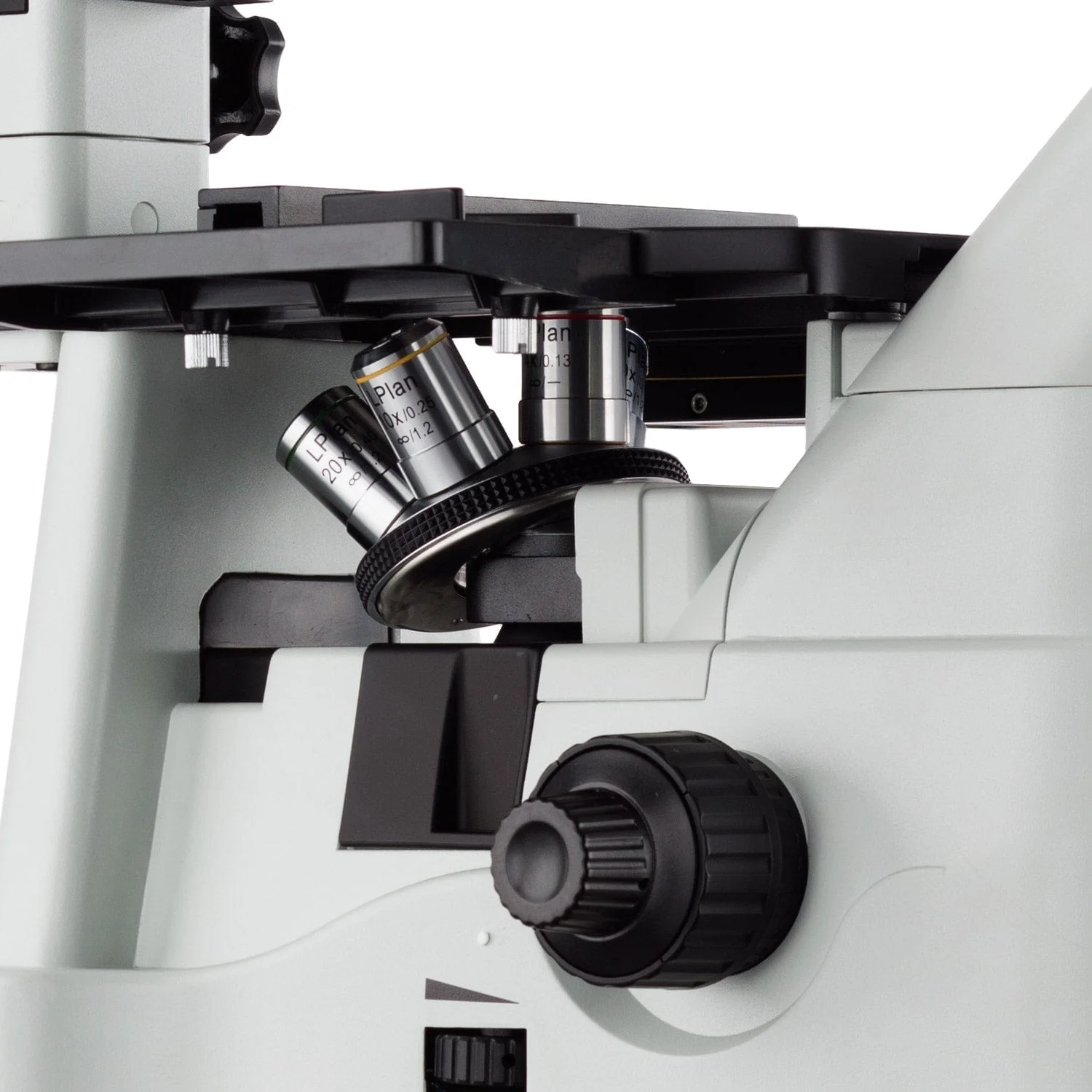 AmScope IN480 Series Inverted Infinity-corrected Phase-contrast Trinocular Compound Microscope 40X-1500X Magnification with Koehler Illumination and 11.6" 60fps Real-time Imaging system - Image 5