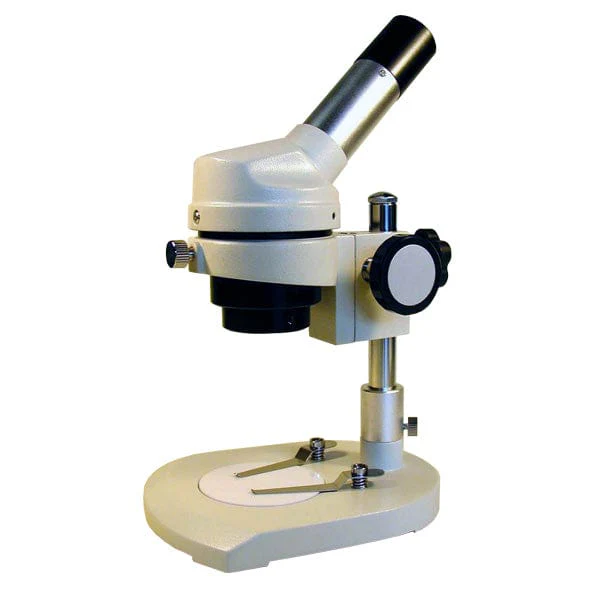 AmScope K104 Series Excellent Dissecting Monocular Stereo Microscope 20X-40X Magnification on Pillar Stand