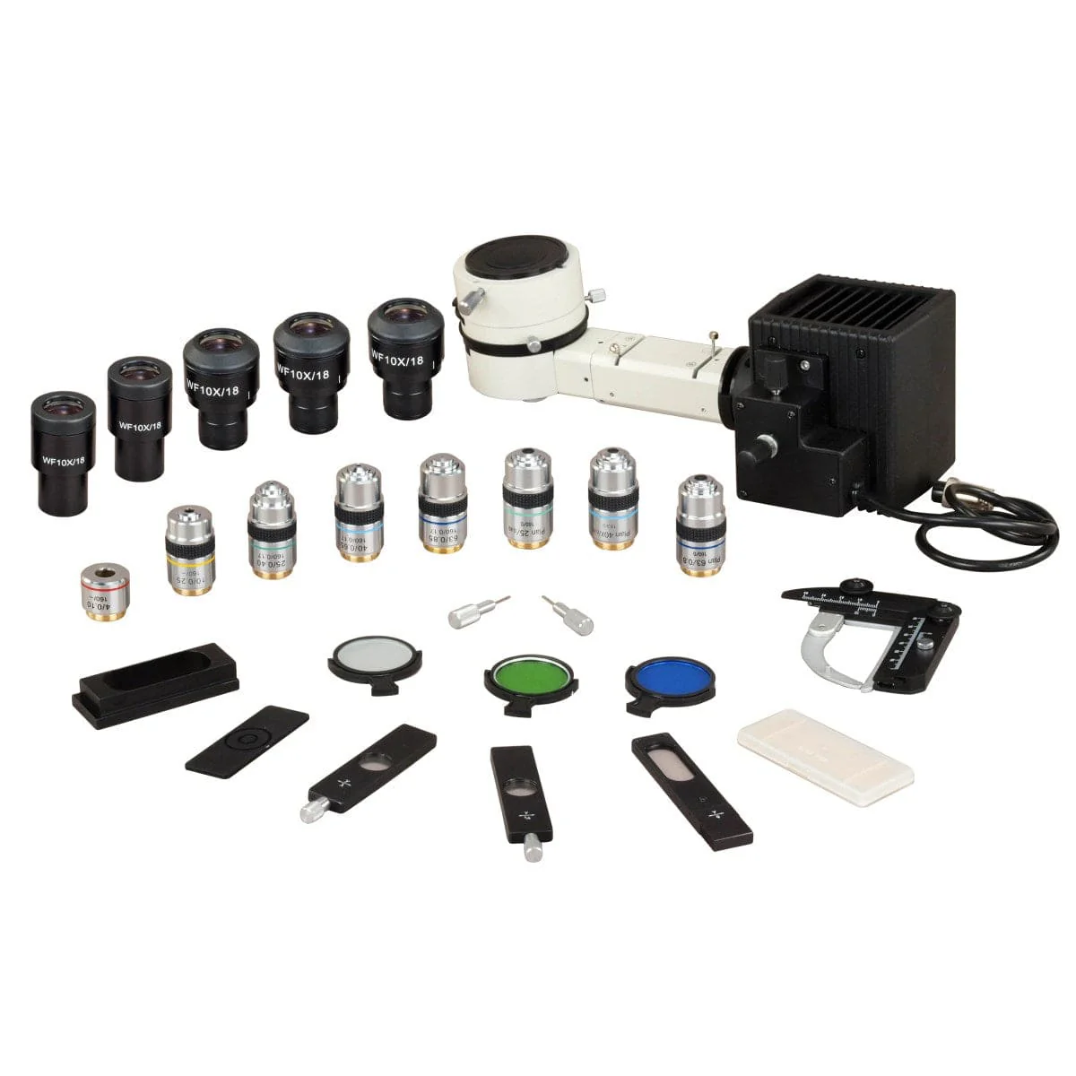 OMAX 50X-787.5X Trinocular Ore Petrographic Polarizing Microscope with Bertrand Lens and Round Stage Sale - Image 3