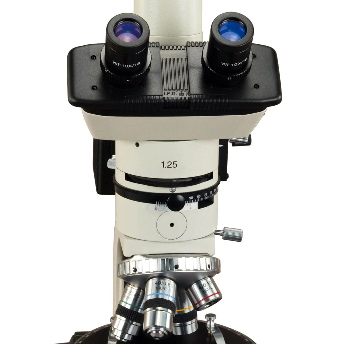 OMAX 50X-787.5X Trinocular Ore Petrographic Polarizing Microscope with Bertrand Lens and Round Stage Sale - Image 4