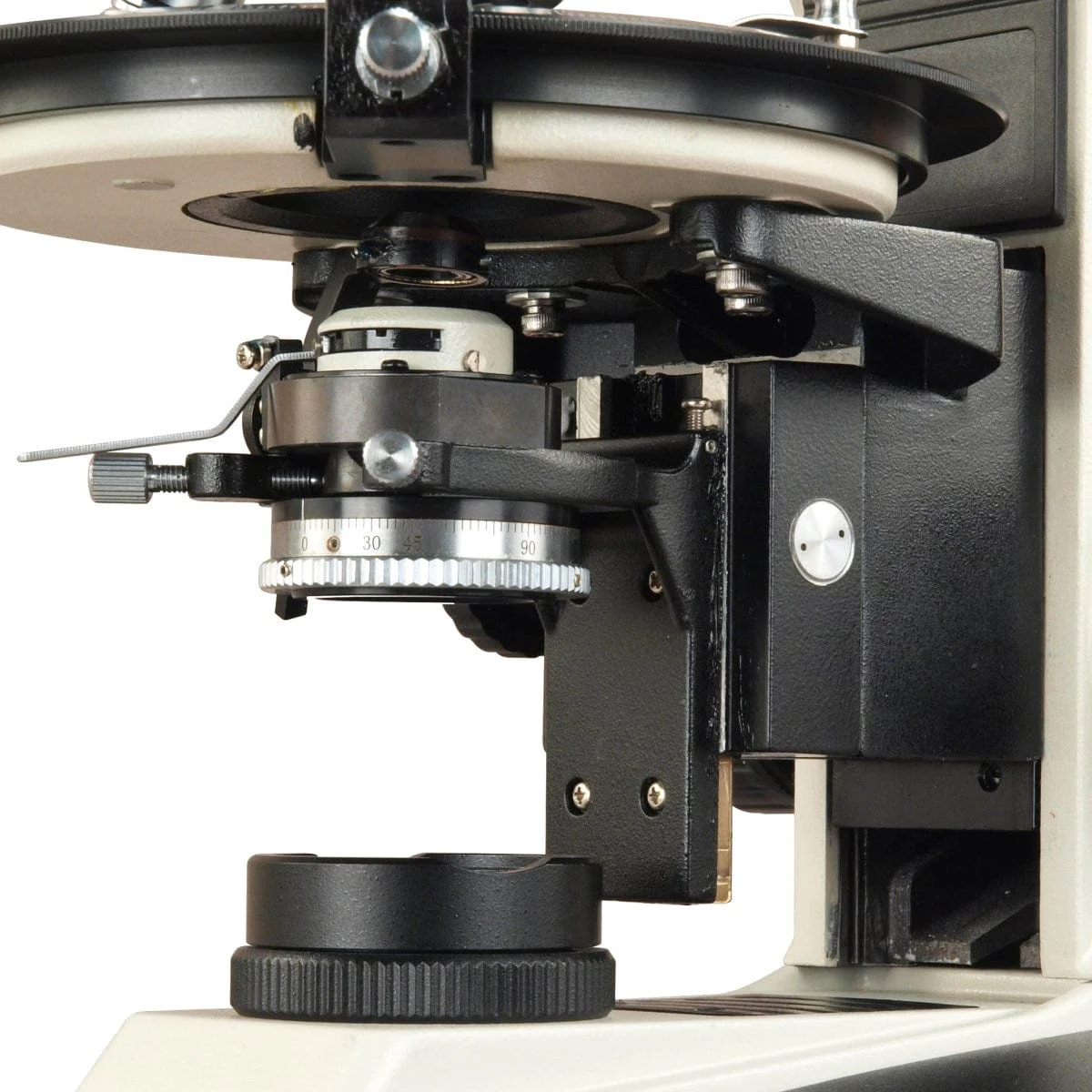 OMAX 50X-787.5X Trinocular Ore Petrographic Polarizing Microscope with Bertrand Lens and Round Stage Sale - Image 7