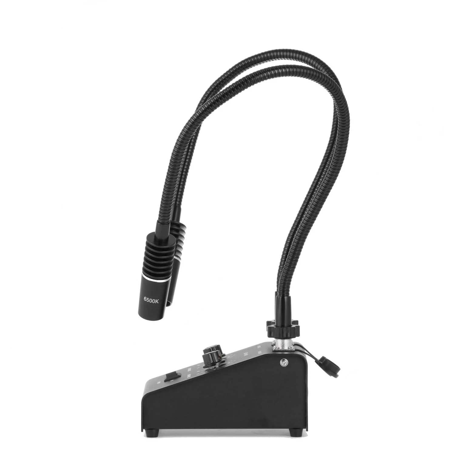 AmScope 6W LED Dual Gooseneck Illuminator with Dual Controls for Microscopes - Image 5