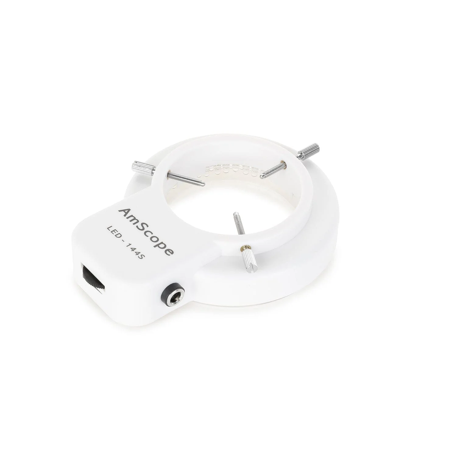 AmScope 144 LED Adjustable Compact Microscope Ring Light + Adapter - Image 3