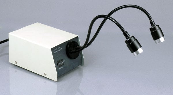 AmScope 14-LED Microscope Dual Gooseneck Lights - Image 2