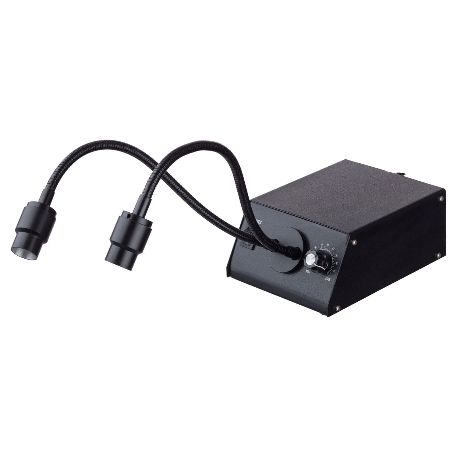 AmScope 2 Large Bulb LED Microscope Dual Gooseneck Lights