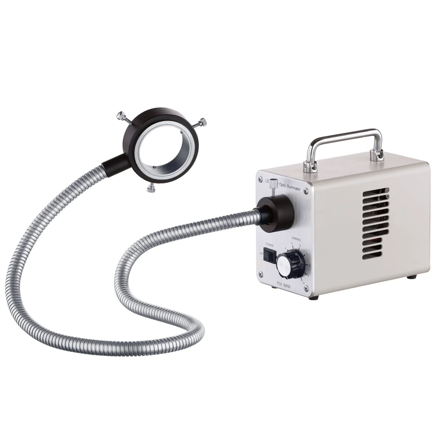 AmScope 50W LED Cold Fiber Optic Illuminator - Image 4