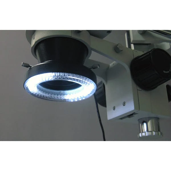 AmScope 64 LED Lighting-Direction-Adjustable Microscope Ring Light + Adapter - Image 4