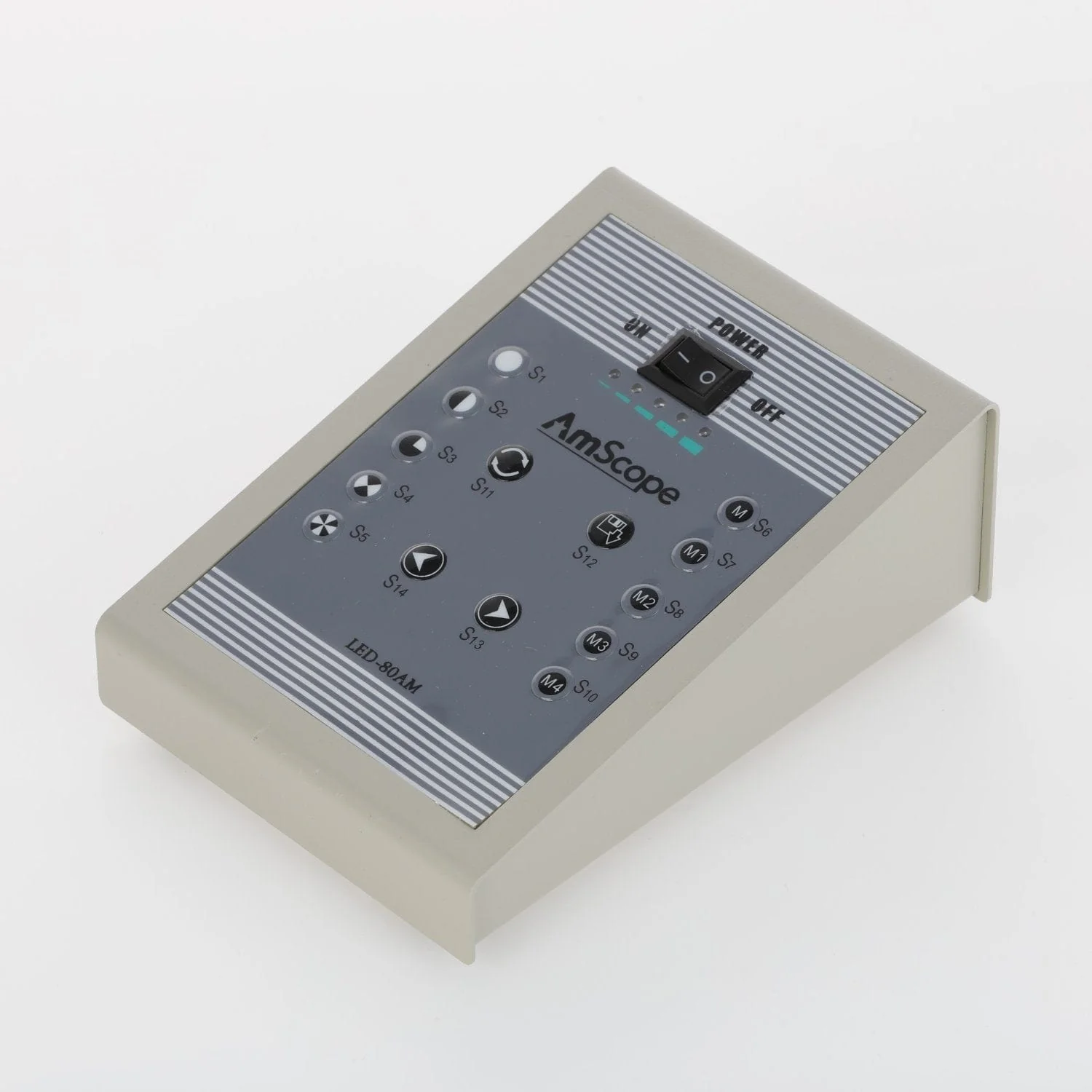 AmScope 80-LED 8-Zone Lighting-Direction-Variable Microscope Ring Illuminator - Image 3