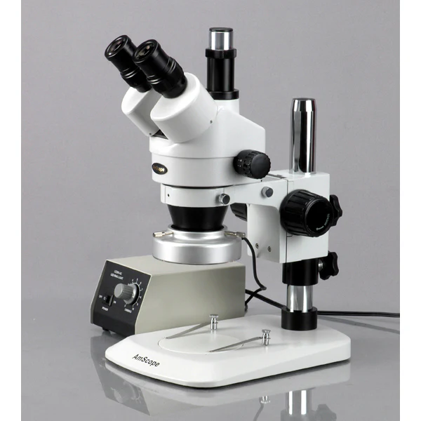 AmScope 80-LED Microscope Ring Light w Heavy-Duty Metal Box and Adapter - Image 8